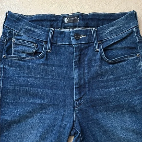 Mother High Waisted Looker Ankle - Stretchy Skinny Jeans (Size: 26) - Picture 2 of 12